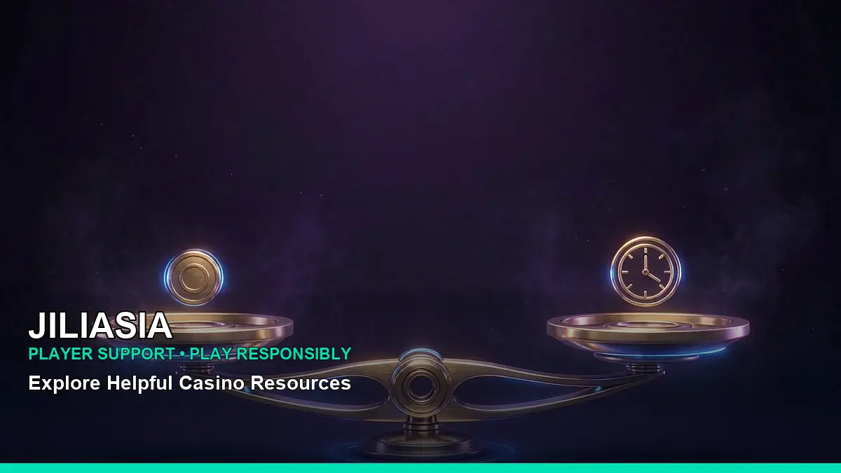 JILIASIA timer still life play responsible gaming guide highlighting mobile-friendly casino play
