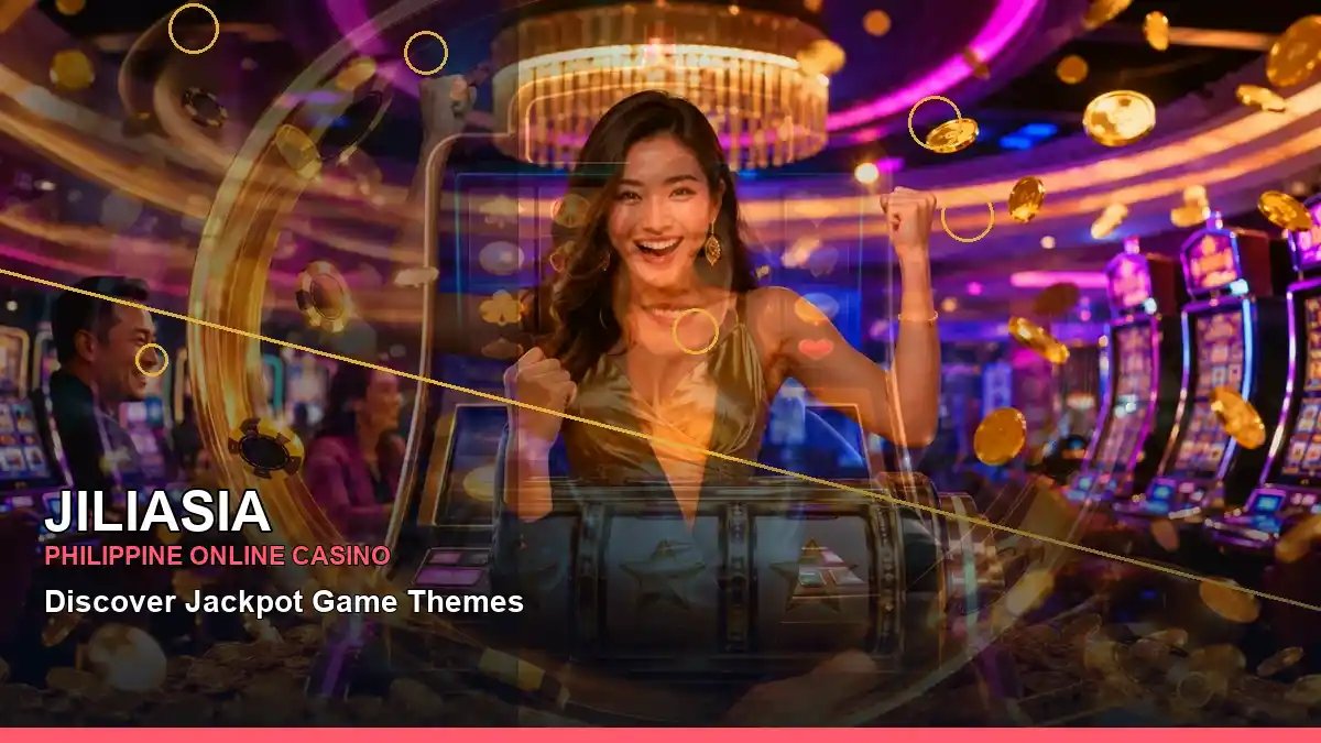 JILIASIA luxury online slot games featuring an adult Filipina casino host with a right close-up composition — view 2